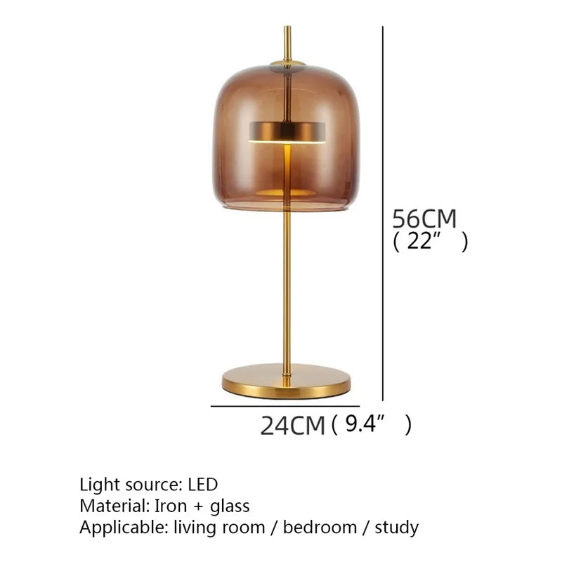 ANITA Nordic Creative Table Lamp Contemporary Desk Light LED for Home Bedside Decoration