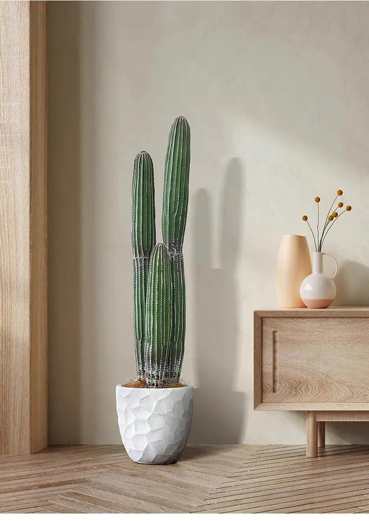 Modern Artificial Cactus Large Garden Yard Artificial Plants Decorations Elegant Plants Beautiful Fake Bonsai Aesthetic Supplies