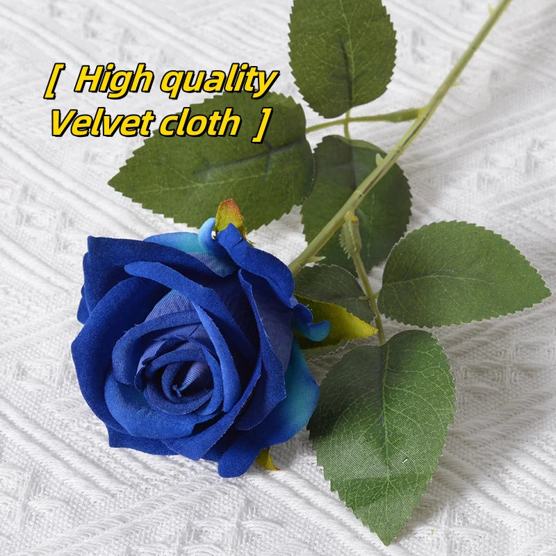 Artificial Rose Stems – 51cm Decorative Flowers (1 / 3 / 5 / 10 Pack)