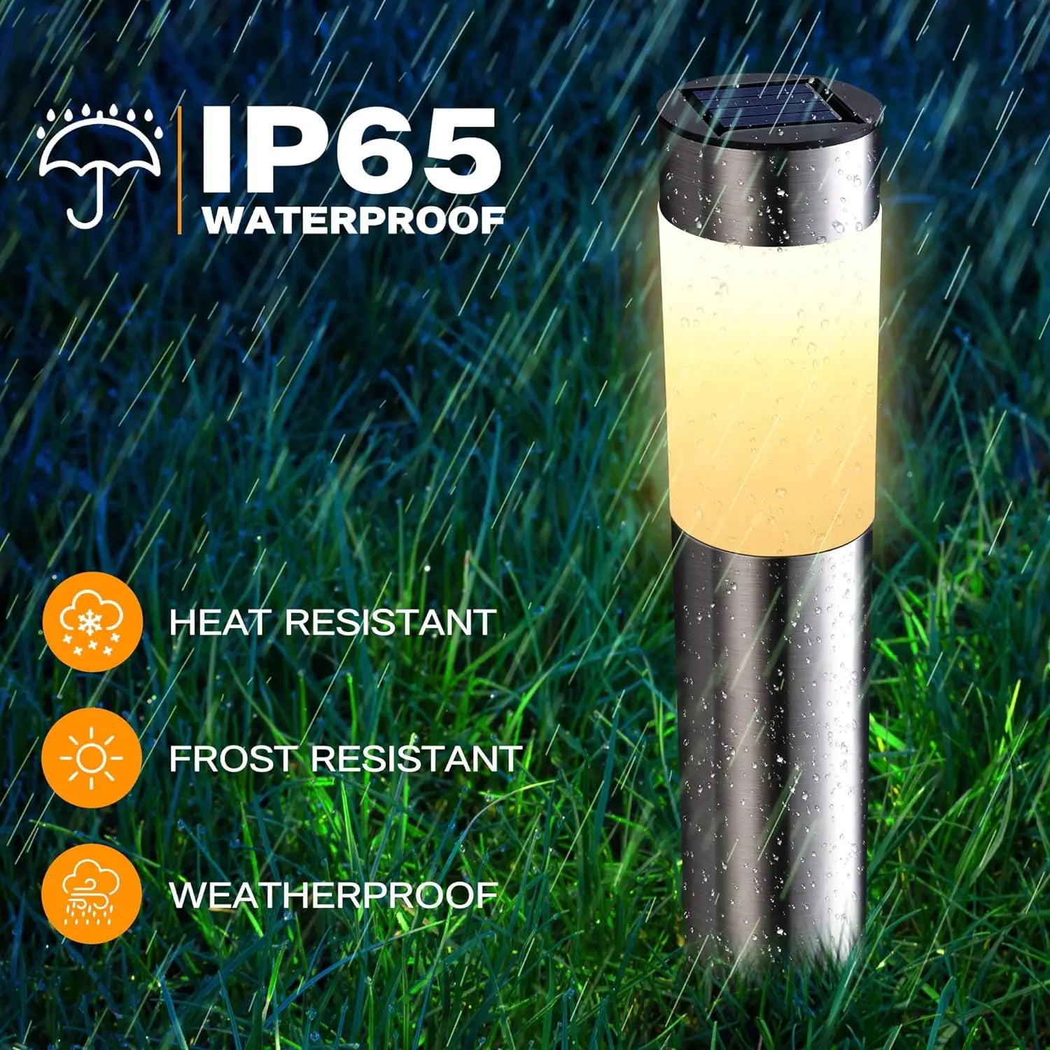 Solar Garden Pathway Lights – Outdoor LED Ground Lights (Pack Options)