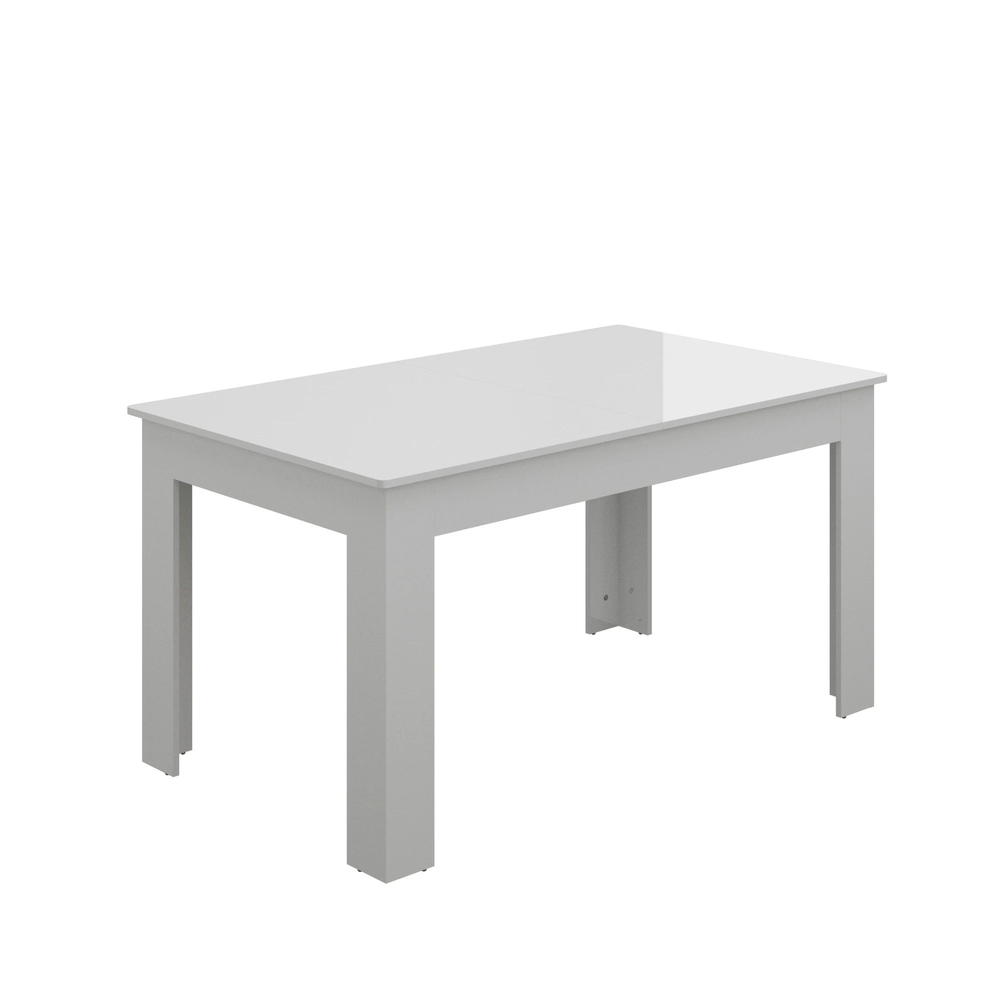 Extendable Dining Table for 6-10 Person, Wooden Dining Room Table, Modern Extendable Table for Gatherings, Meeting for Kitchens