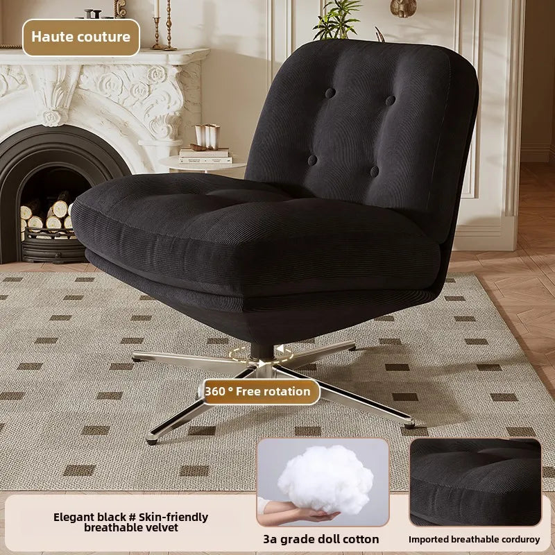 Light Luxury Single Sofa Chair – Bauhaus Medieval Leisure Accent Chair