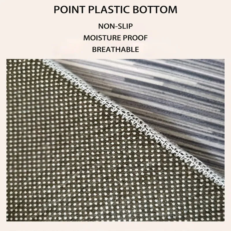 Nordic Light Luxury Living Room Rugs Sofa Coffee Tables Carpets Modern Simplicity Style Bedroom Carpet Home Cloakroom Lounge Rug