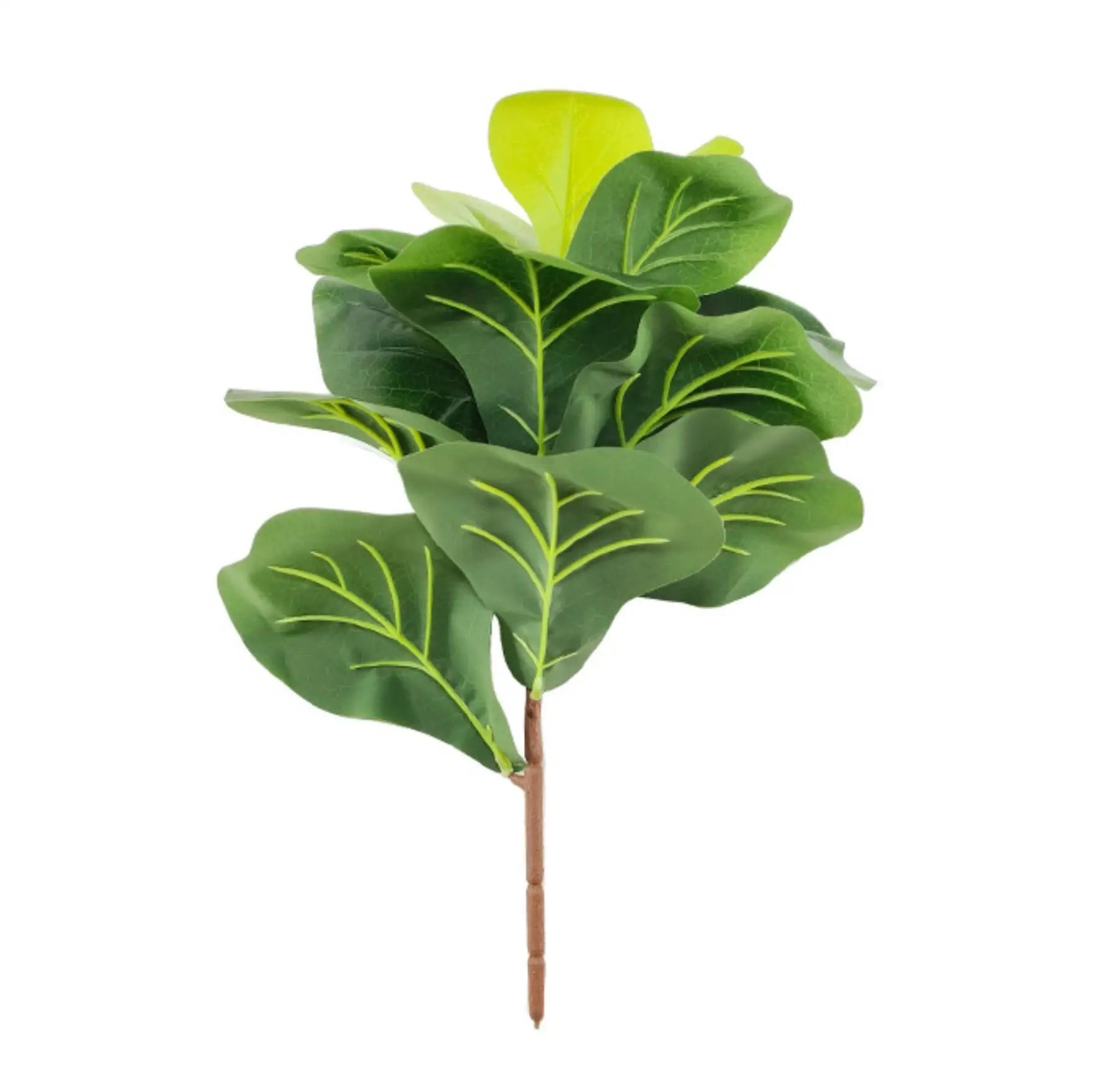 35-63cm/24.8in Artificial violin ficus leaves Nordic style potted plants artificial trees landscaping home decoration