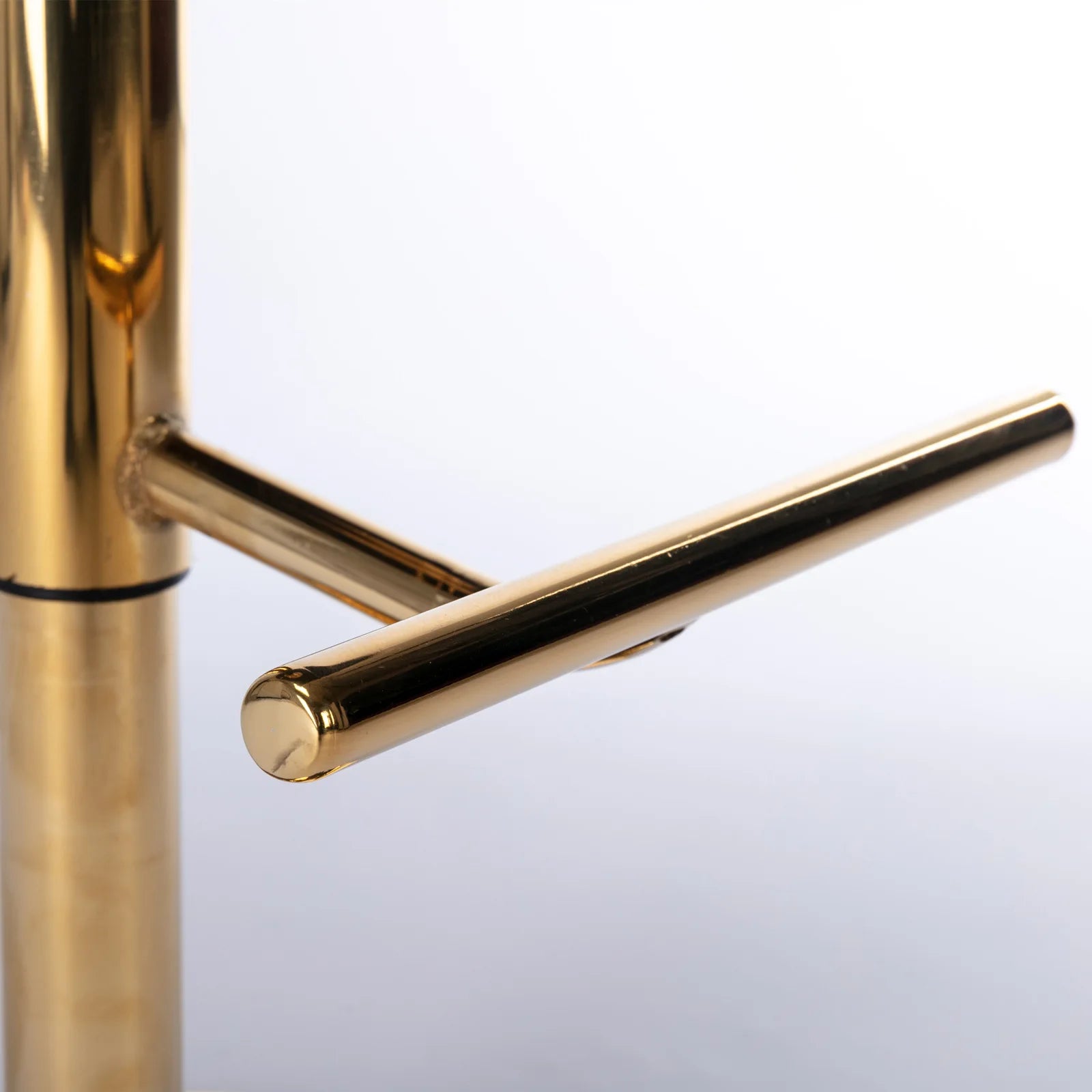 PU Leather Swivel Bar Stools – Adjustable Counter Chairs with Gold Nailheads (Set of 2)