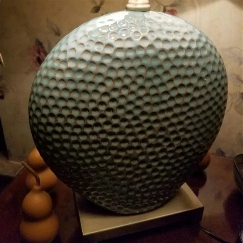 ANITA Nordic Ceramic Table Lamp Design Modern LED Simple Creative Light Luxury Desk Lighting for Home Living Bedroom Bedside