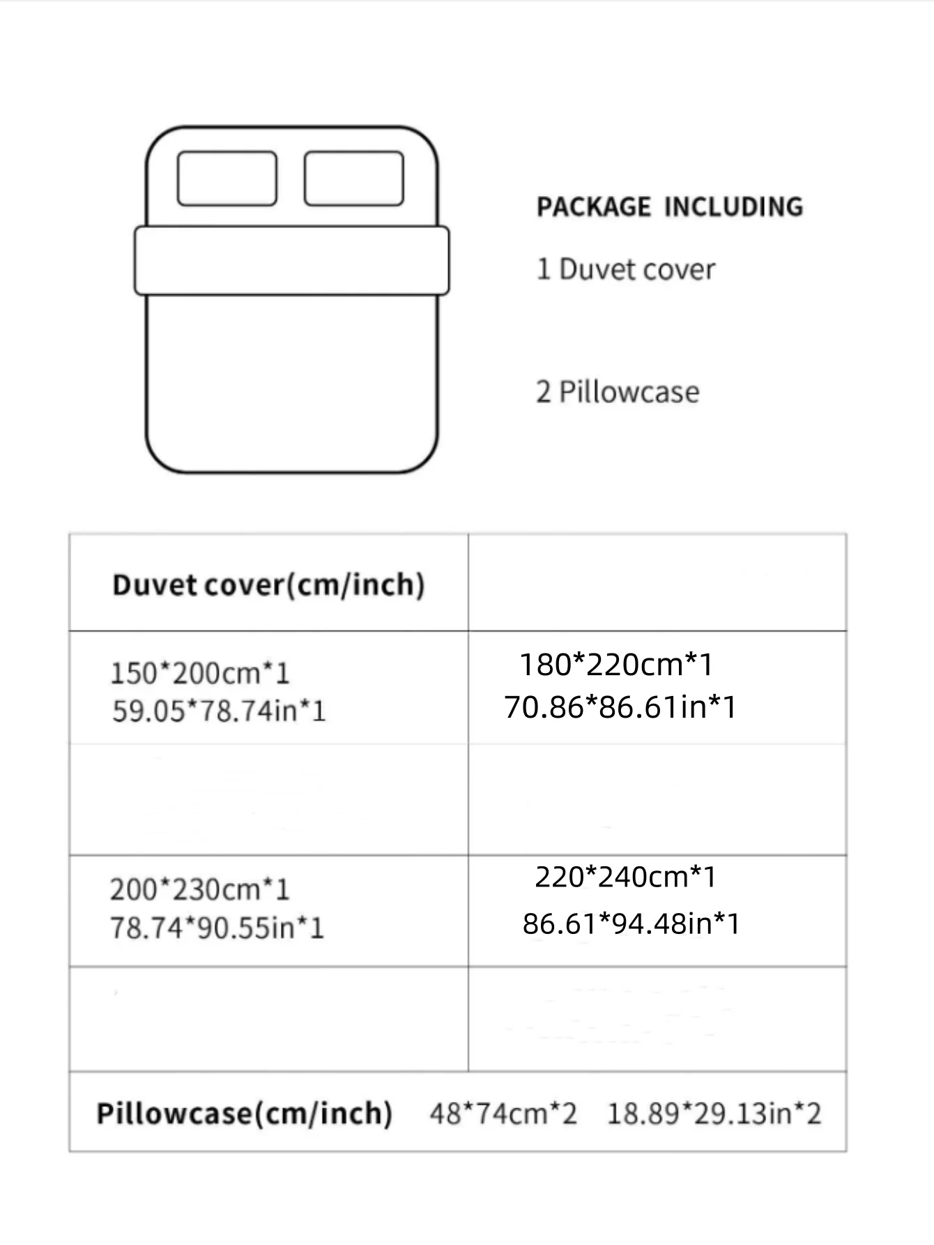 3-piece set of solid-color down duvet cover, bedding set (1 duvet cover +2 pillowcases, without core), soft and comfortable