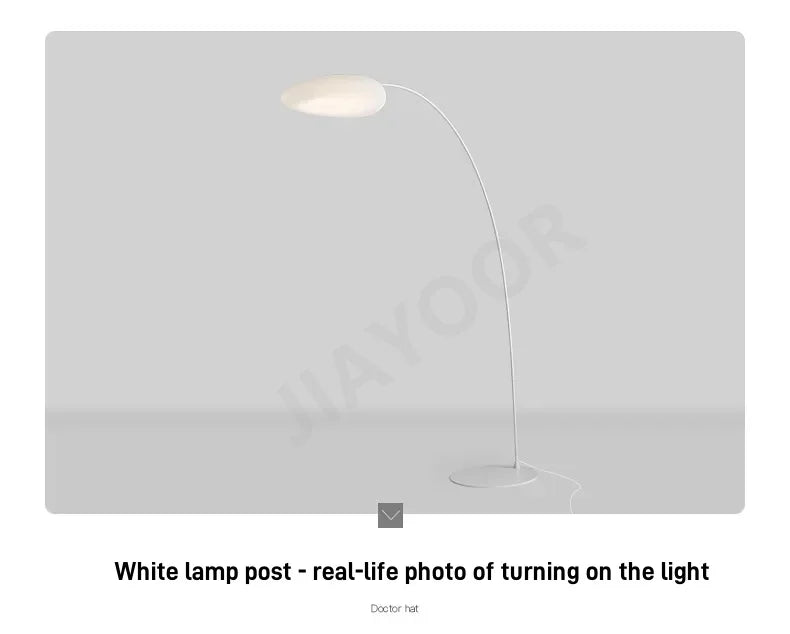 Creative Floor Lamp Modern Minimalist Standing Light Living Room Fishing Lamp Artistic Mood Lamp Bedroom LED Lighting Fixture