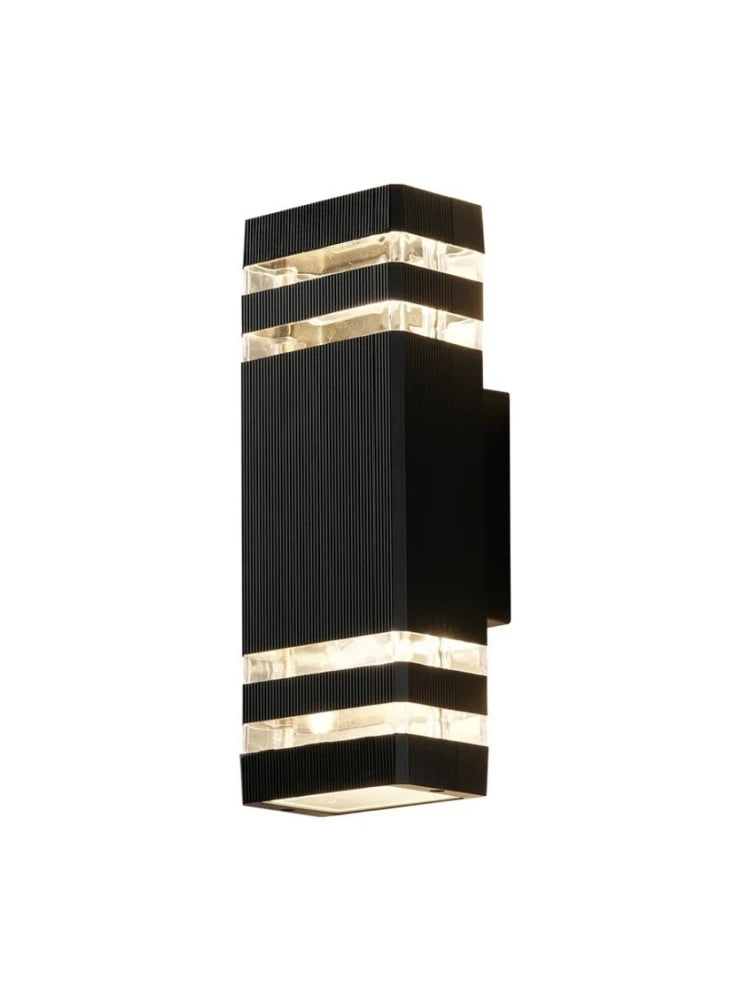 Outdoor wall lights Exterior wall waterproof led wall washers Hotel entrance Upper and lower double-headed pillars Outdoor light