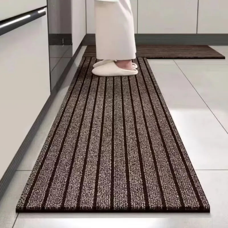 Anti Slip Kitchen Mat Floor Carpet Full Coverage DIY Absorb Oil Kitchen Doormat Long Hallway Runner Rug Entrance Easy To Clean