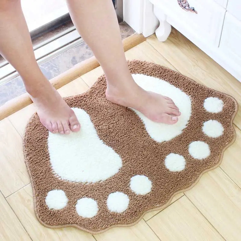 Floor Bath Waterproof Anti-Slip Bedside Rug For Bedroom, Winter Protection Home Decoration For Autumn And Winter
