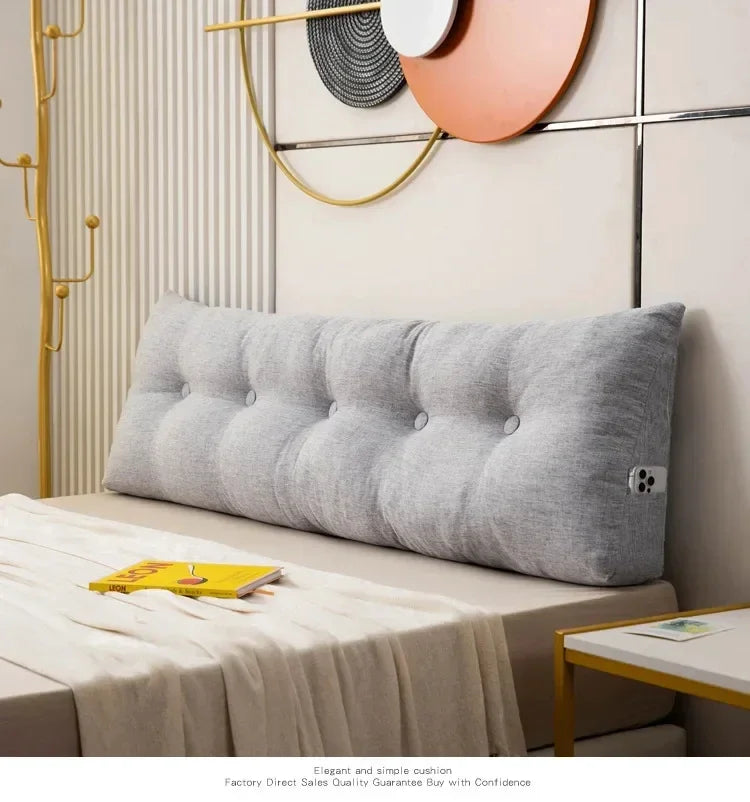 Headboard Pillow Triangle Cushion Backrest Pain Relief Sofa Waist Cushion Wedge Sleeping Pillow for Decorative Pillows for Bed