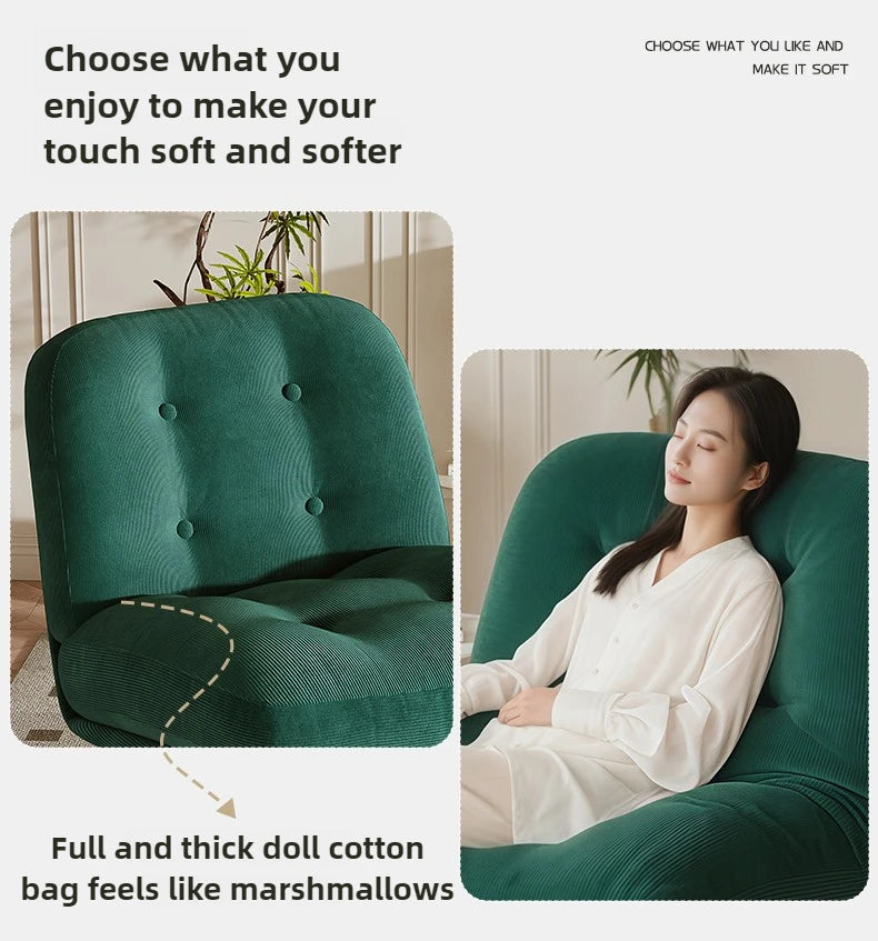 Light Luxury Single Sofa Chair – Bauhaus Medieval Leisure Accent Chair