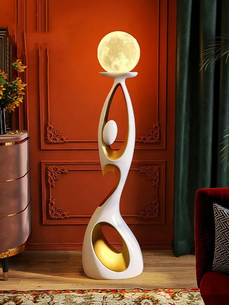 Luxury-simplified floor lamp, living room lamp, bedroom lamp, villa study floor lamp