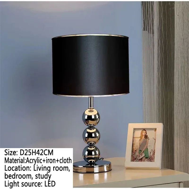 RONIN Nordic Modern Table Lamp Luxurious Living Room Bedroom Study LED Originality Bedside Desk Light