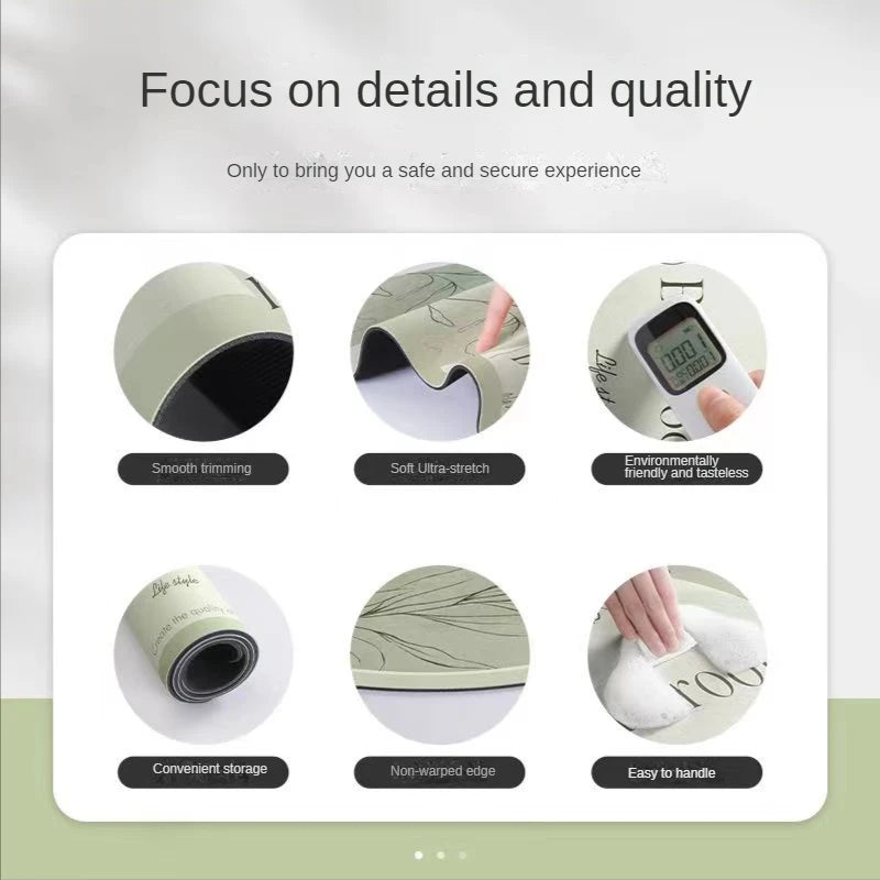 Long diatom mud printed kitchen floor mat square household non-slip mat bathroom absorbent mat restaurant mat door mat