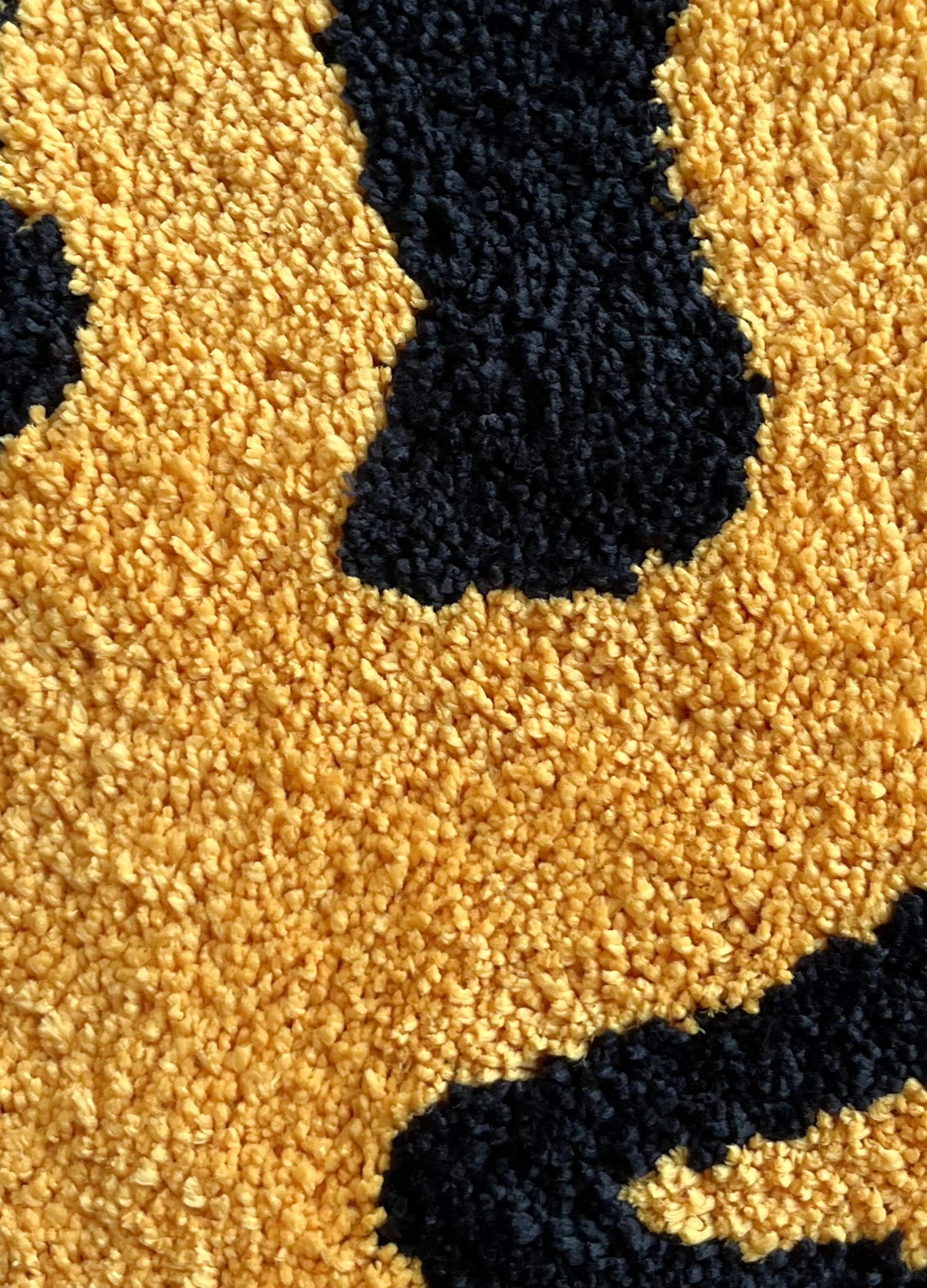 LAKEA Trippy Smiling Tufting Rug 100% Handmade Bedroom Kitchen Toilet Mat Funny Custom Rug Non-Slip Abosrbent Bath Doormat