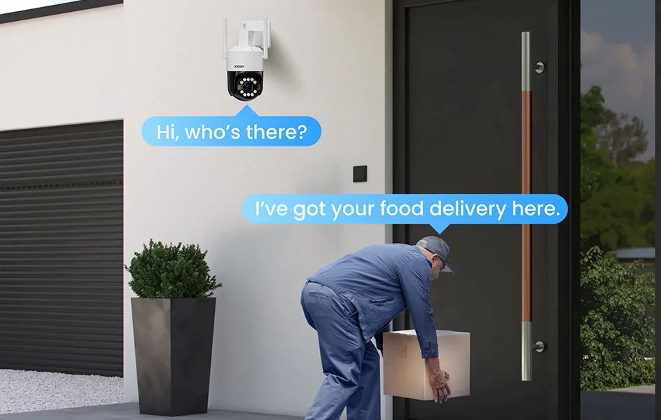 Modern Geometric Pillow Covers – Blue Abstract Boho (4-Piece Set, 18×18 in)