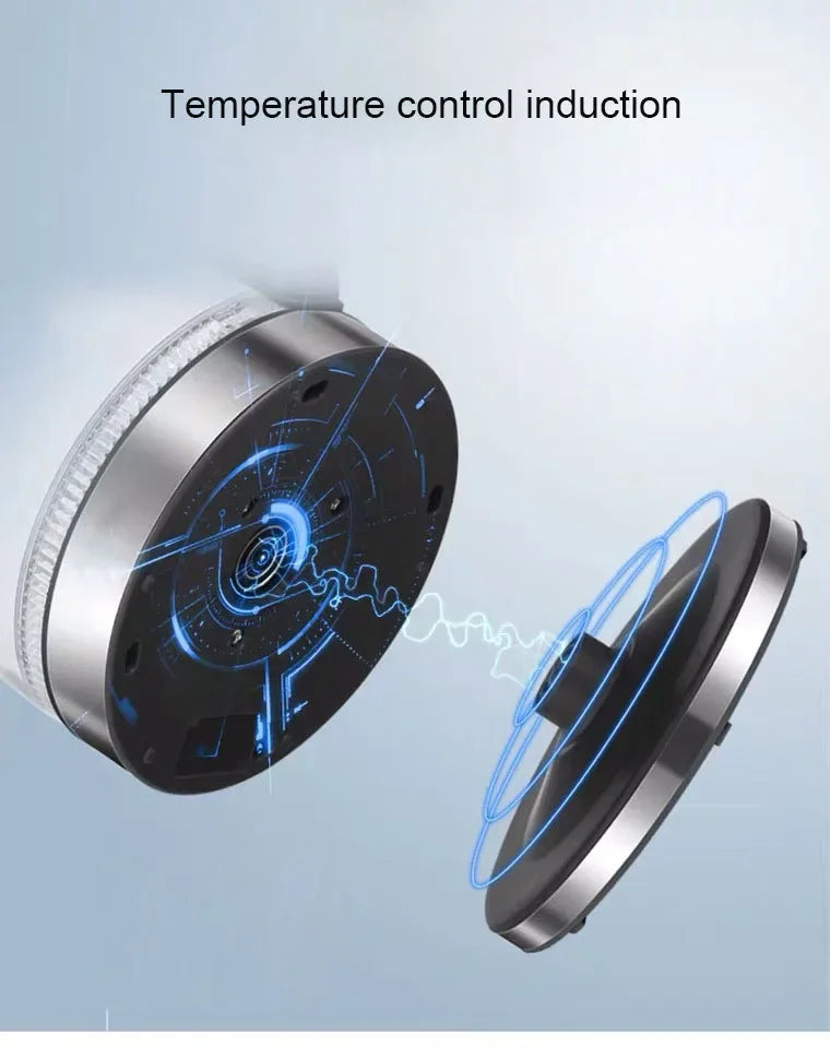 Electric Glass Kettle – 1.5L Borosilicate Tea Kettle with Fast Boil Heating Base