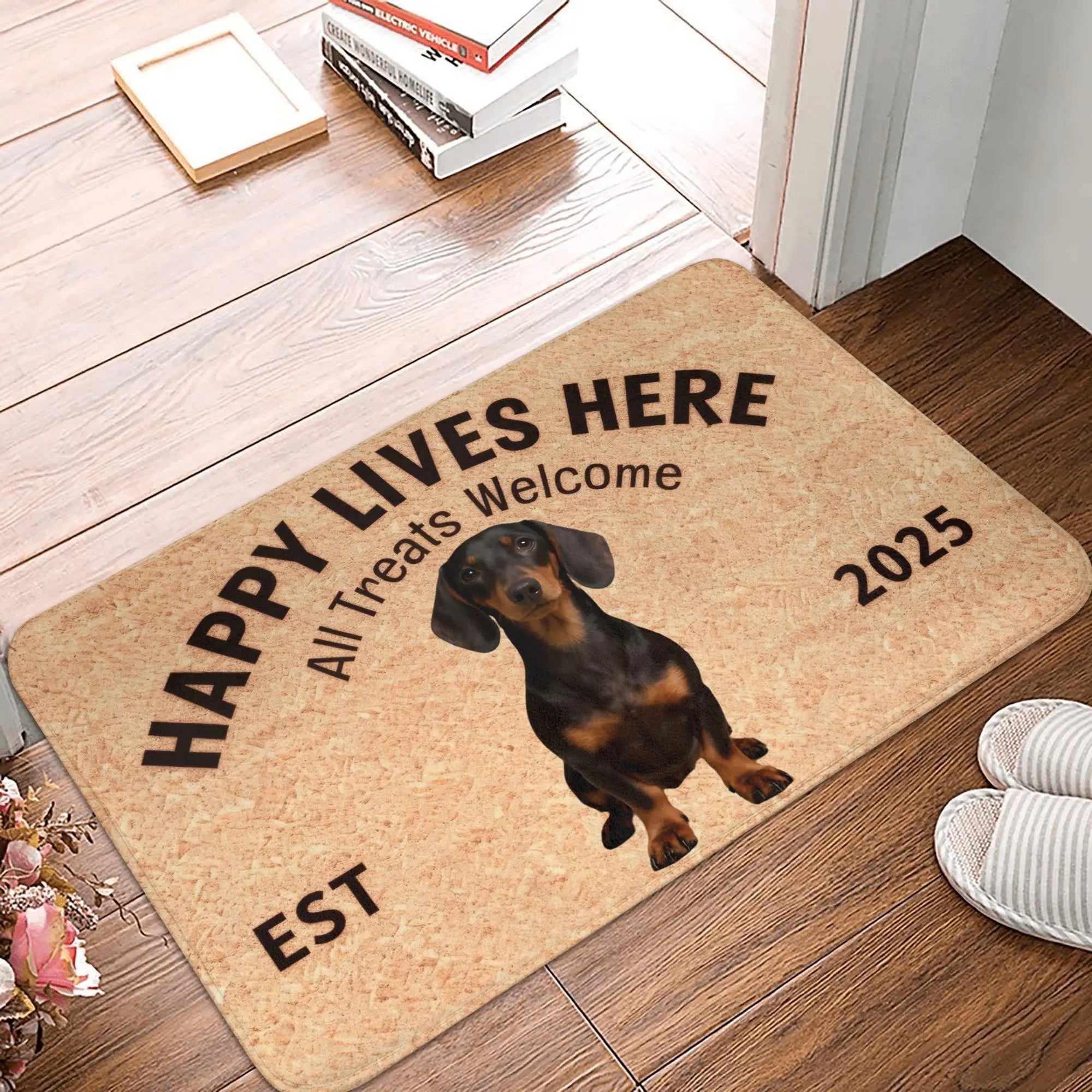 Multiple Dogs Doormat Non-Slip Entrance Bath Kitchen Floor Door Mats  Bedroom Balcony Rug Carpet Footpad