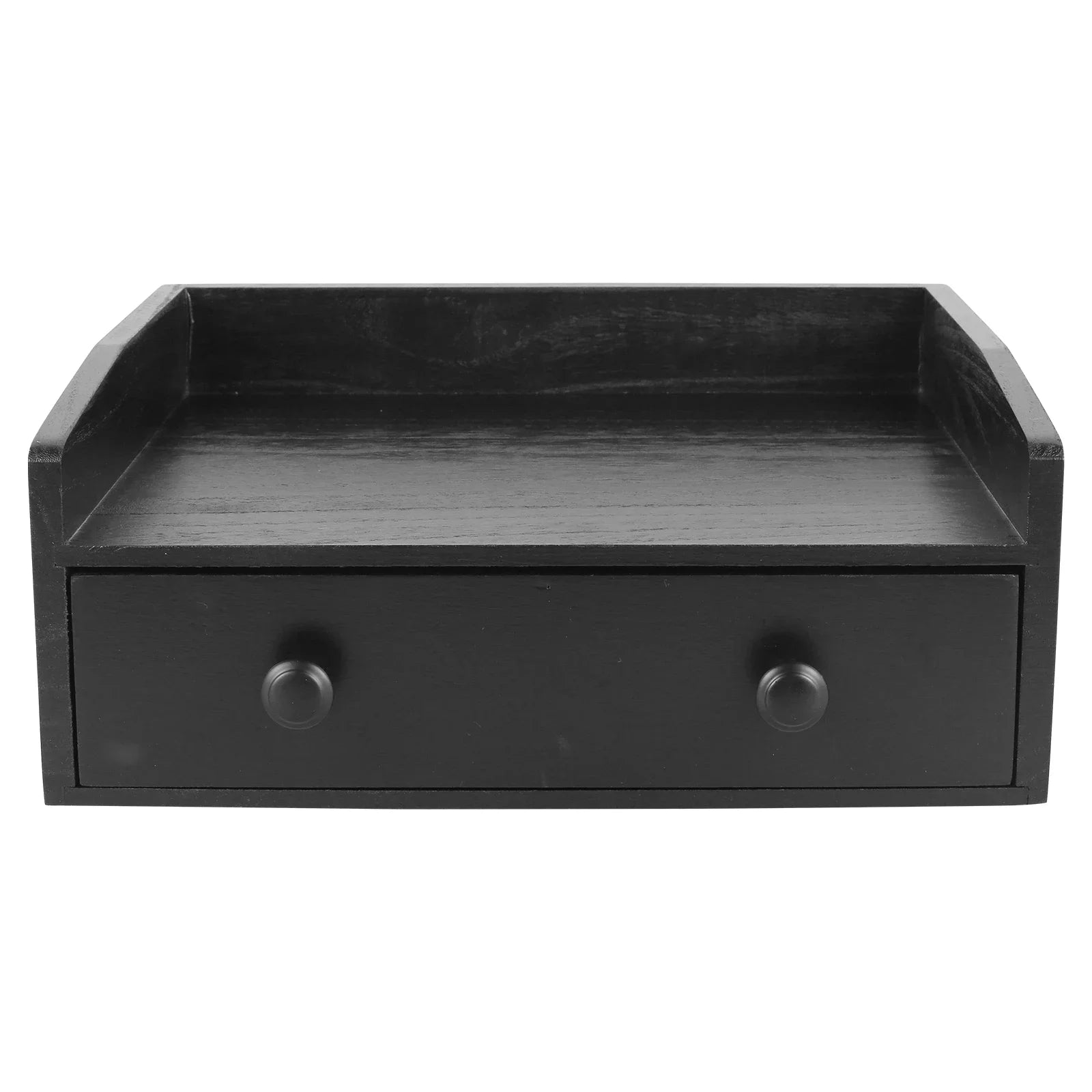 Wooden Coffee Machine Base Drawer – Tea Bag & Capsule Storage Organizer