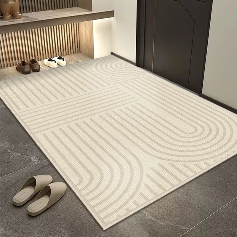 Turkish Persian Bohemian-Style Small Rug — Living Room Sofa, Kids' Play Area, and Entryway Non-Slip Mat, Decorative Rug