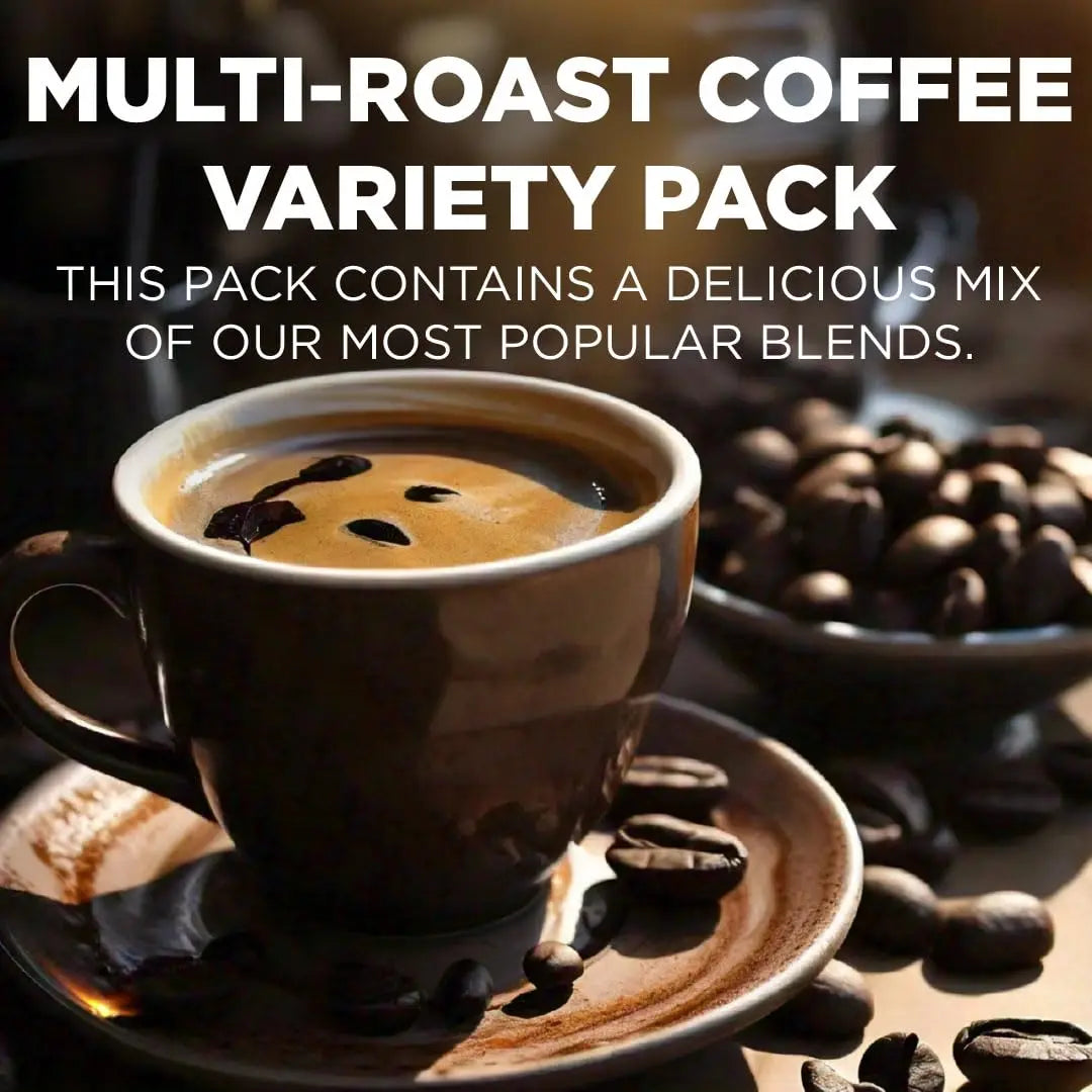 Assorted Flavor Coffee Pods – Multiple Pack Sizes, Medium Roast, Keurig Compatible