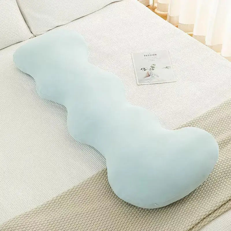 Four Season Universal Detachable and Washable ice Silk Women's Sleeping Leg Clip Long Pillow for Pregnant Women's Side Sleeping
