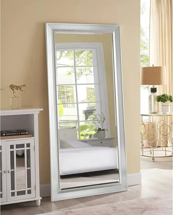 Full Length Floor Mirror 66×32, Large Standing Mirror for Bedroom, Dressing Room, or Entryway, Leaning