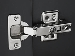 Tribesigns Modern Storage Cabinet, 59 Inch Console Cabinet Sideboard Buffet Cabinet with 4 Doors & Gold Metal Base