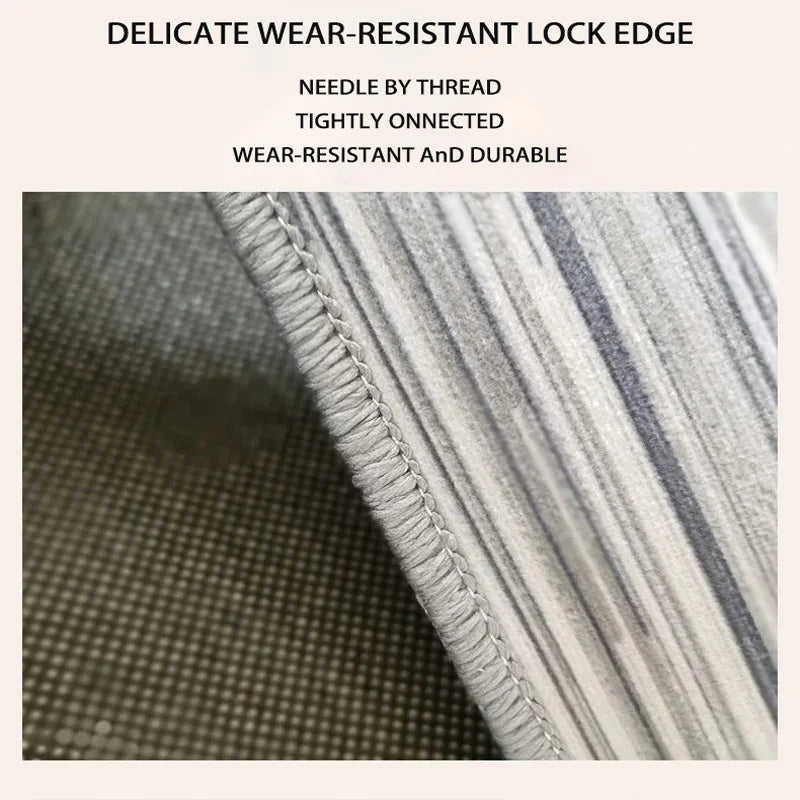 Nordic Light Luxury Living Room Rugs Sofa Coffee Tables Carpets Modern Simplicity Style Bedroom Carpet Home Cloakroom Lounge Rug