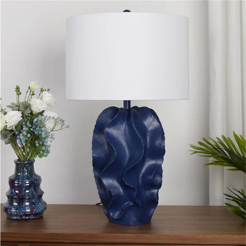 Contemporary Luxury Table Lamp LED Personality Creativity Living Room Bedroom Study Villa Hotel Bedside Household Desk Light