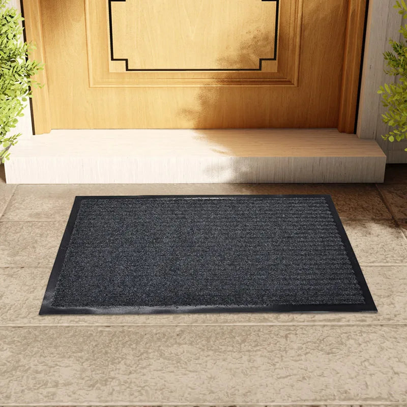 1pc, welcome mat, entrance anti slip and anti fouling carpet, made of natural rubber, odorless, easy to clean