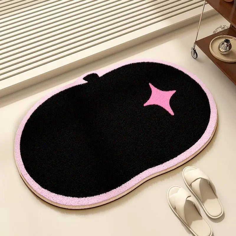 Floor Bath Waterproof Anti-Slip Bedside Rug For Bedroom, Winter Protection Home Decoration For Autumn And Winter