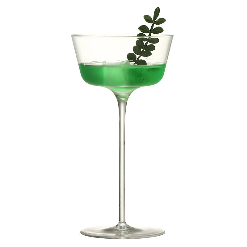 4PCS Goblet Cocktail Glasses Martini Glass Wine Glass Tasting Glass Set Of 4