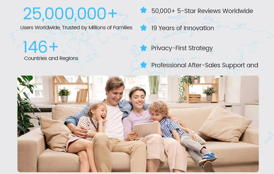 Modern Geometric Pillow Covers – Blue Abstract Boho (4-Piece Set, 18×18 in)