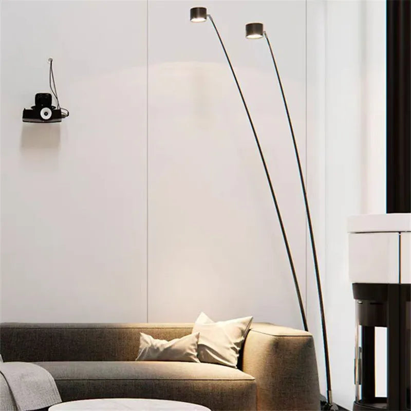 Davide Groppi Sampei Led Floor light Long Pole Spot Floor light for Living Room Sofa edside Art Decor Corner Standing Lamp