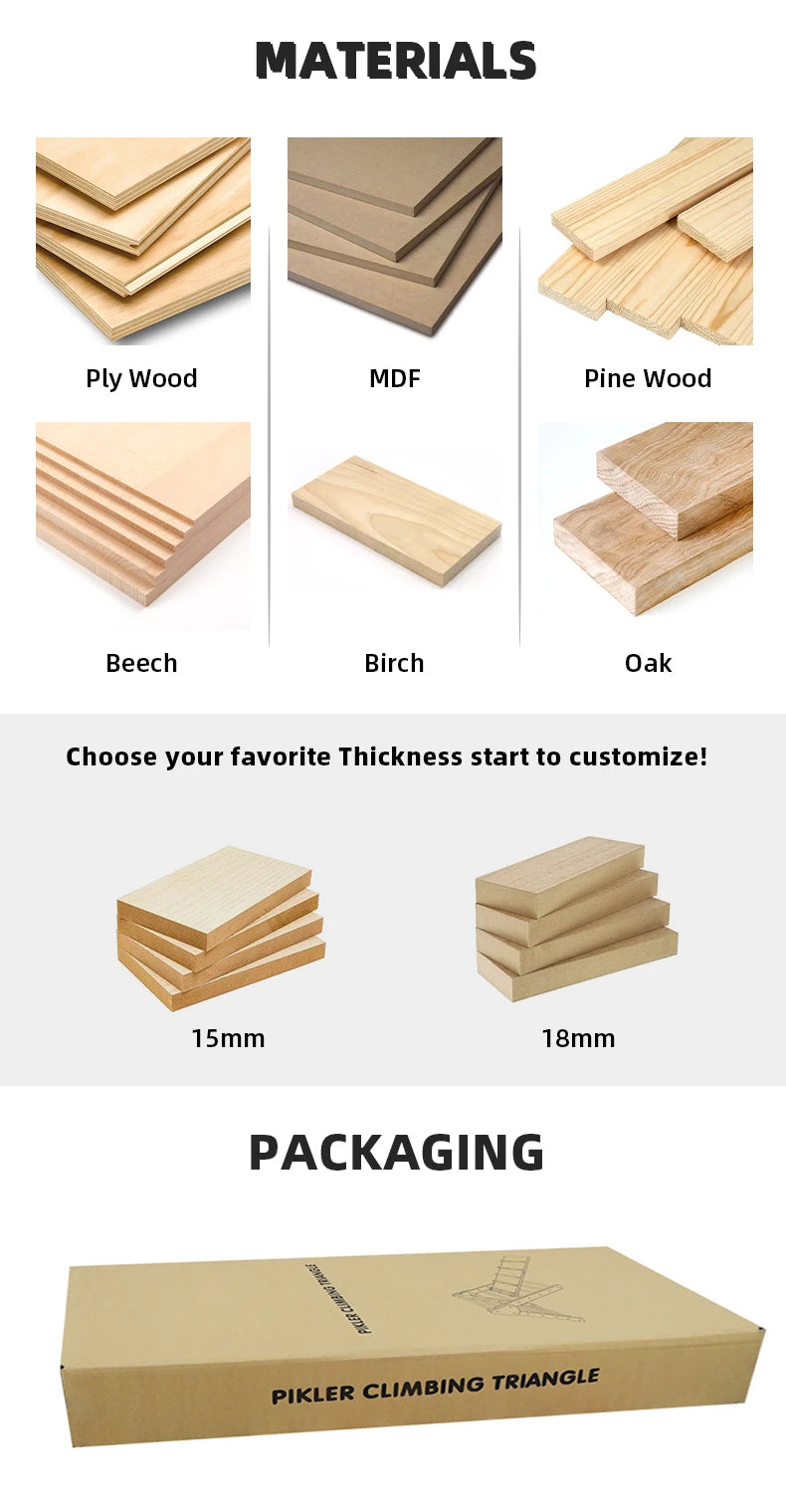 Wooden Jungle Gym for Kids – Indoor & Outdoor Climbing Set with Slide & Swing