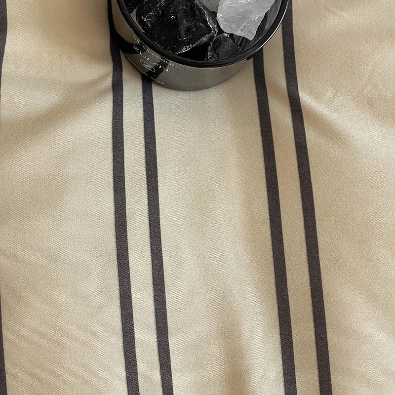 Stripe Bedding Comforter Set with Pillowcase bed sheet Single Full Size Bed Linen Duvet Cover Set Queen/King Double Single Bed