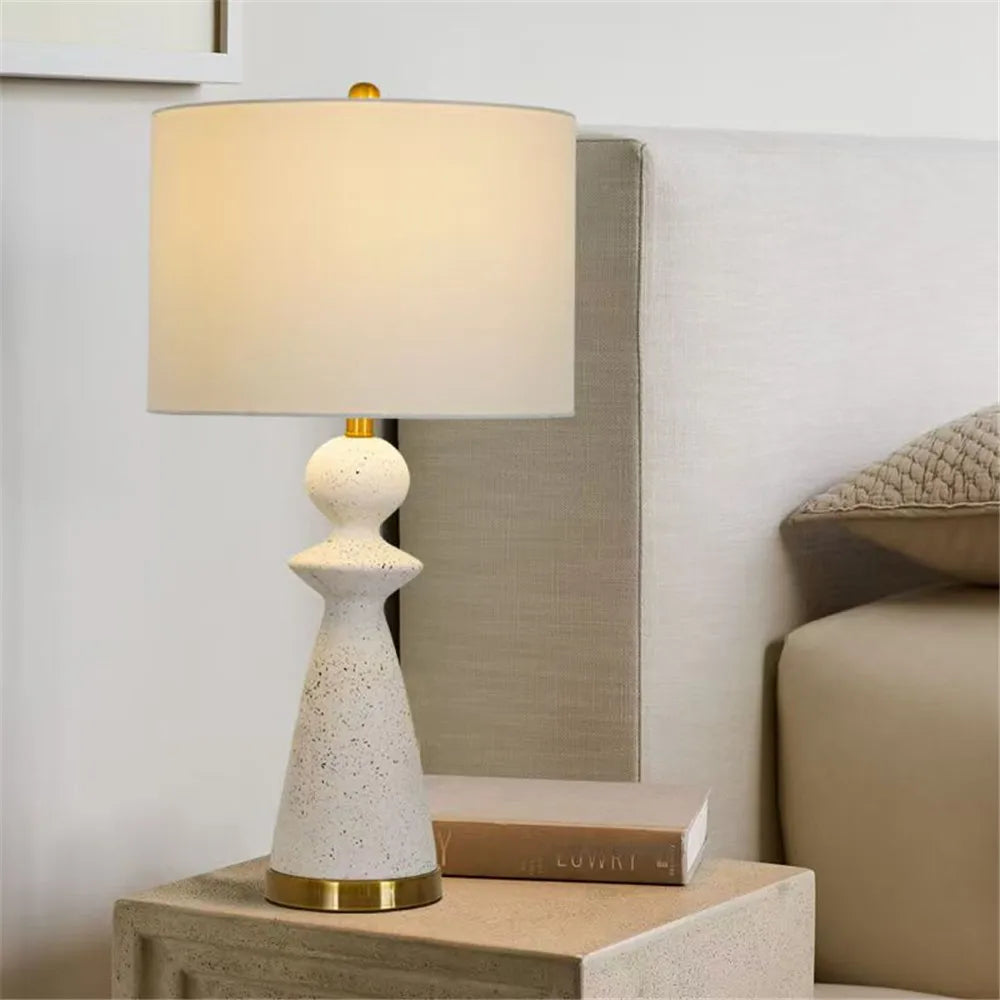 Contemporary Luxury Table Lamp LED American Creativity Living Room Bedroom Study Villa Hotel Bedside Household Desk Light