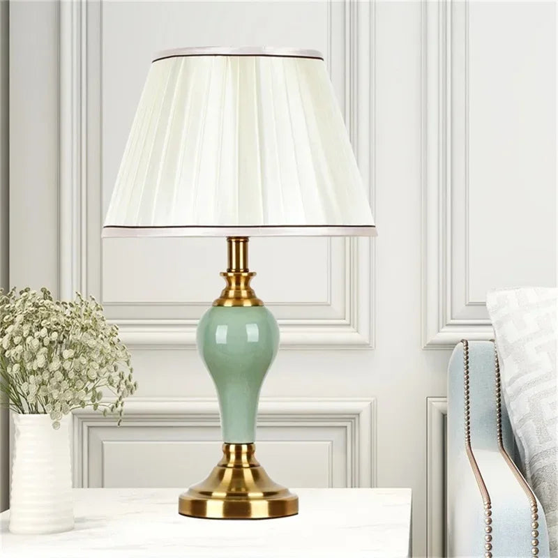 CEDRIC Table Lamps Desk Lighting Contemporary Ceramic LED for Home Office Creative Hotel Decoration