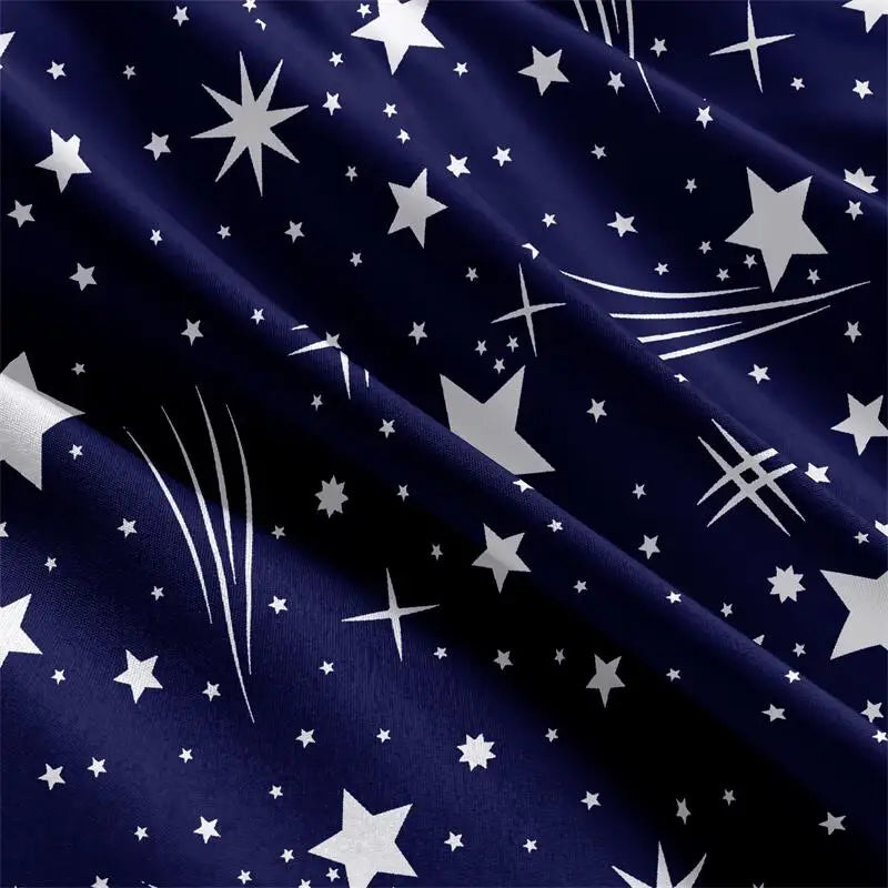 3pcs starry sky Brushed Bedding Set Queen Size Duvet Cover Pillowcase Set Skin Friendly Breathable Simple Duvet Cover Pillowcase