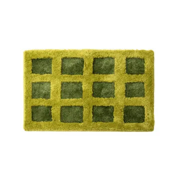 VIKAMA Maltese Cute Dog Short Plush Bedroom Bedside Girly Carpet Bathroom Absorbent Wearable Floor Mat Home Decoration