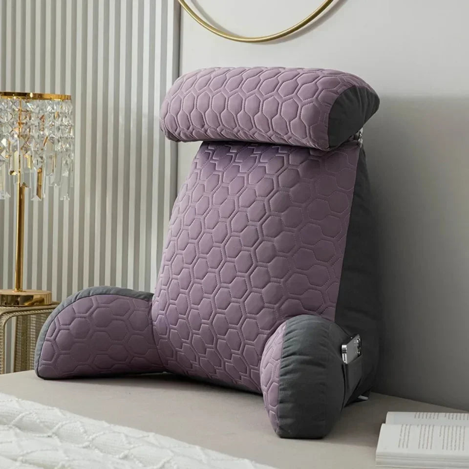 Reading Pillow Bed Pillow Back Cushion Waist Pillows with Washable Cover Chair Arm Standard Cool and Comfortable Cushion Sofa