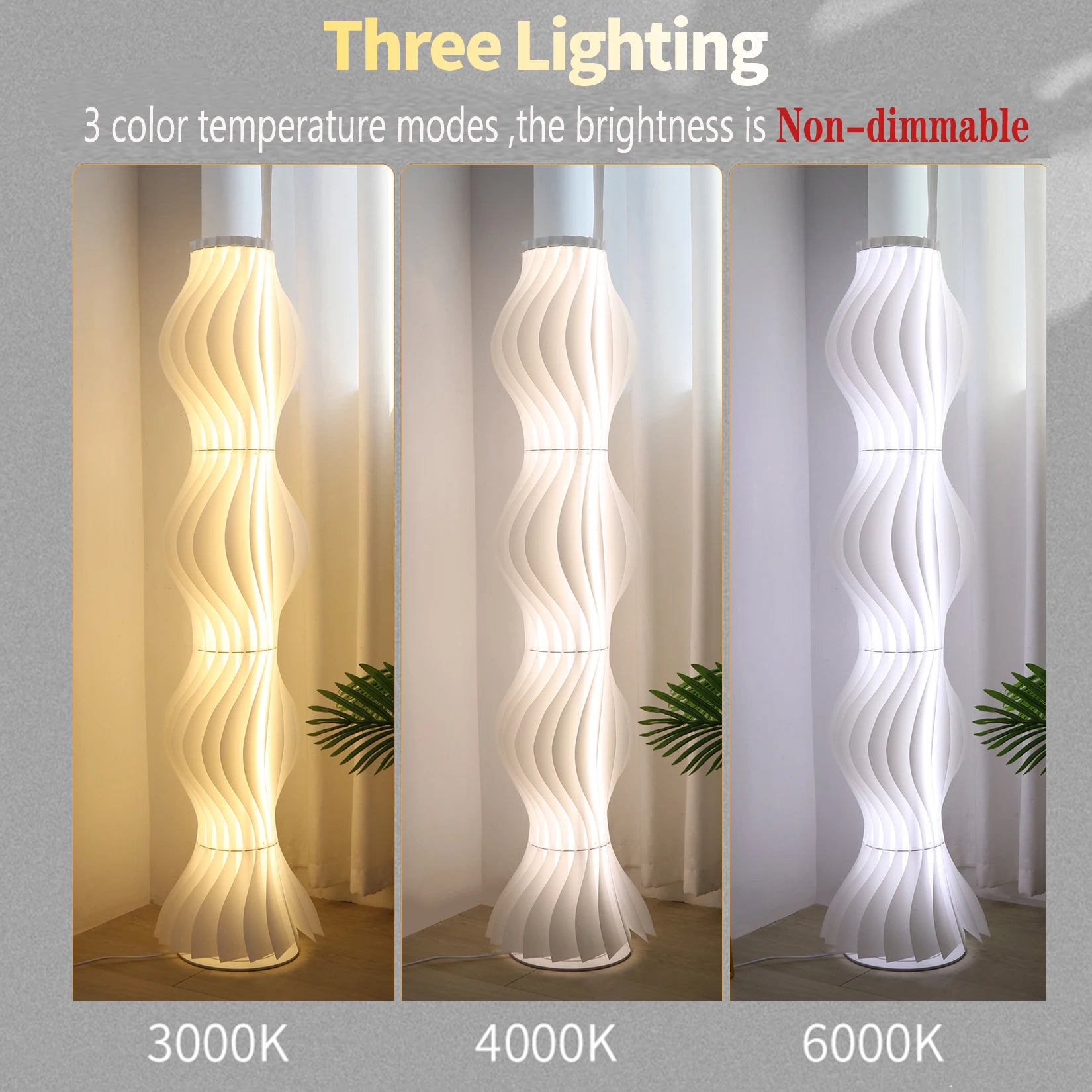 LUVODI LED Floor Lamp Home Decorative Dimmable Standing Lamp Tall Corner Lighting
