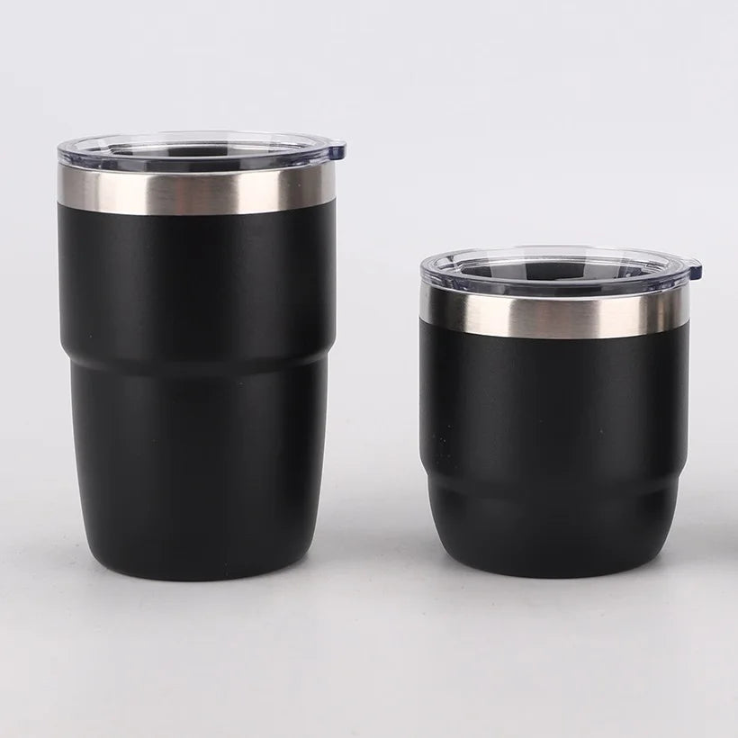 Creative Double-Wall Coffee Cup – 6oz / 8oz Vacuum Flask Tea Cup