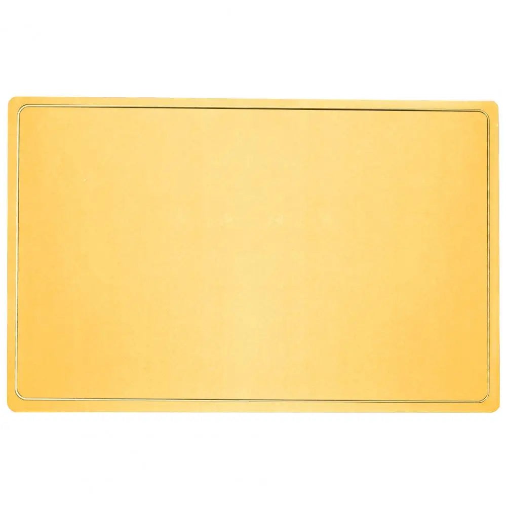 Place Mat for Dining Table Easy to Clean Place Mat Waterproof Faux Leather Double-sided Place Mat Heat Insulation for Kitchen