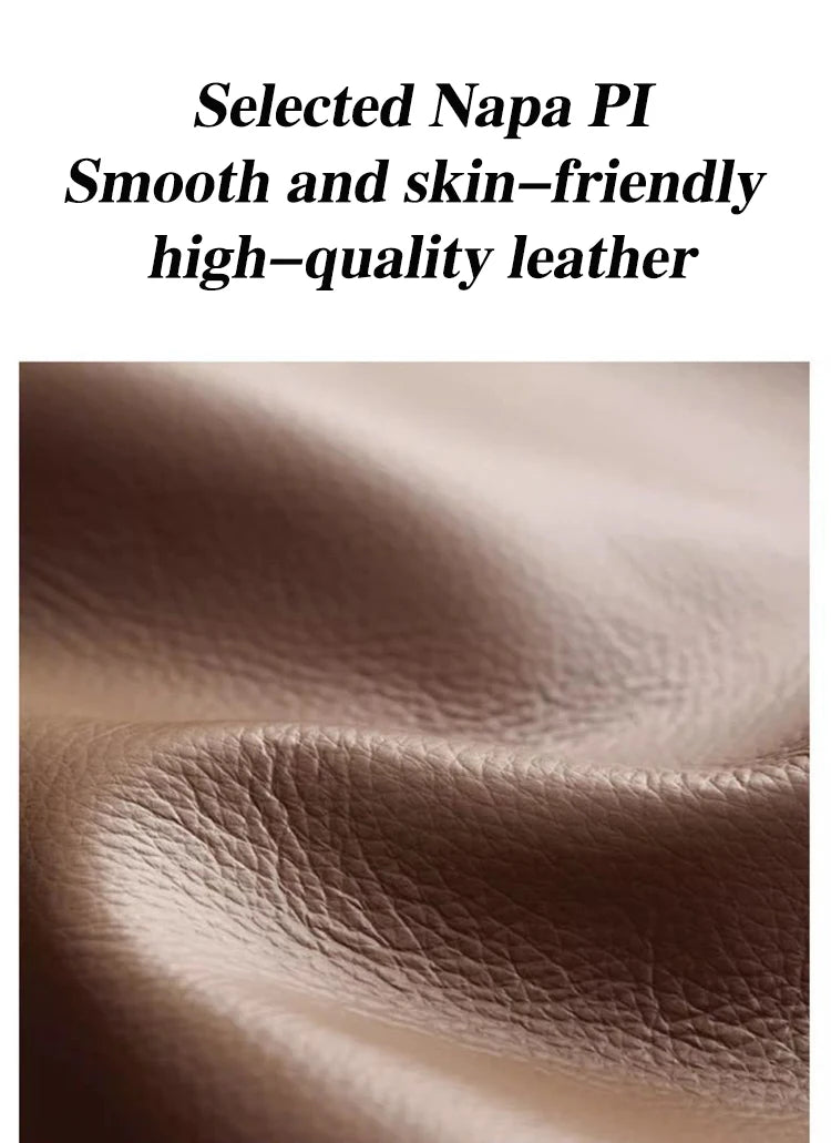 Luxury Leather Ottoman Bench – Hallway Shoe Changing & Lounge Seating