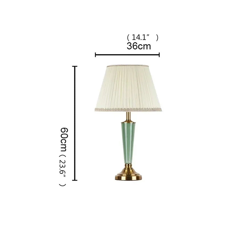 CEDRIC Table Lamps Desk Lighting Contemporary Ceramic LED for Home Office Creative Hotel Decoration