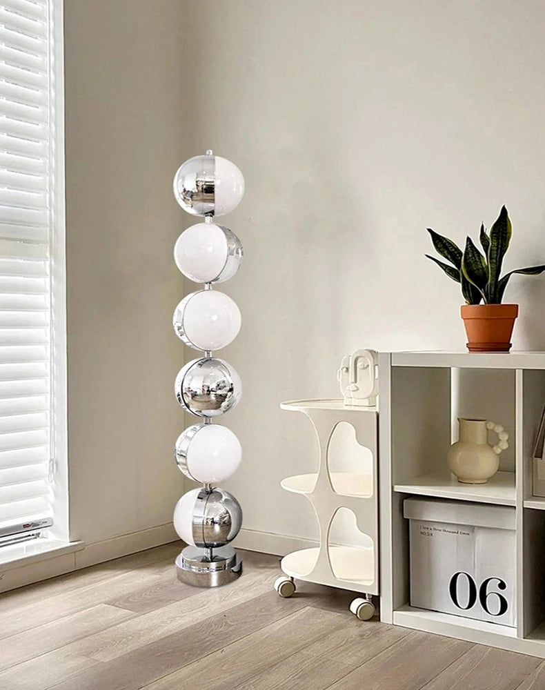 Modern minimalist LED floor lamp, living room, bedroom, study, Nordic Ins style creative remote control dimming vertical lamp